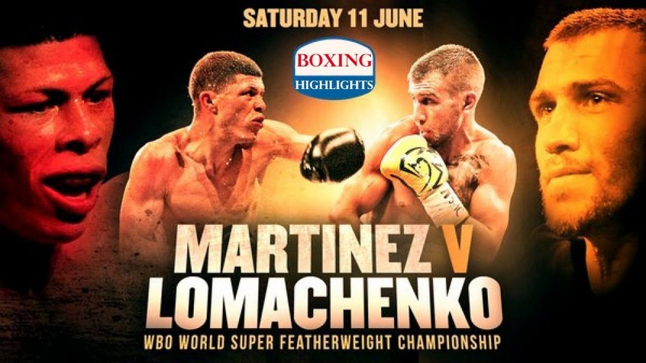 Backdrop for Roman Martinez vs. Vasyl Lomachenko