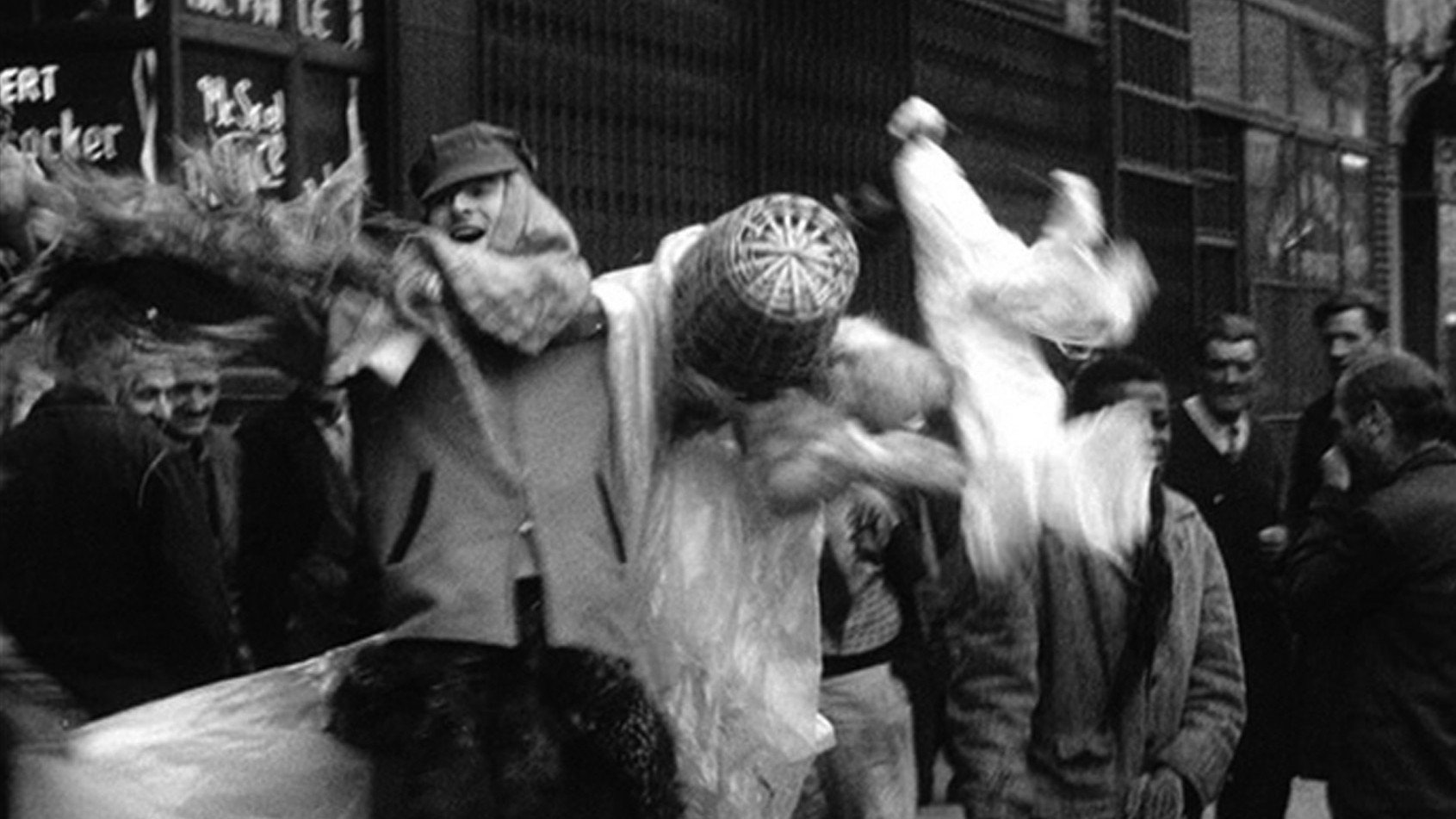 Backdrop for Two Wrenching Departures