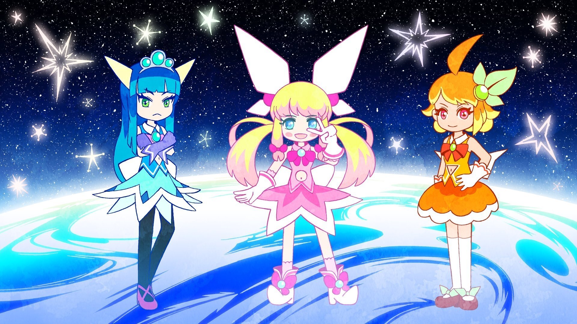 Backdrop for Never Give Up! Magical Girl Kurumi