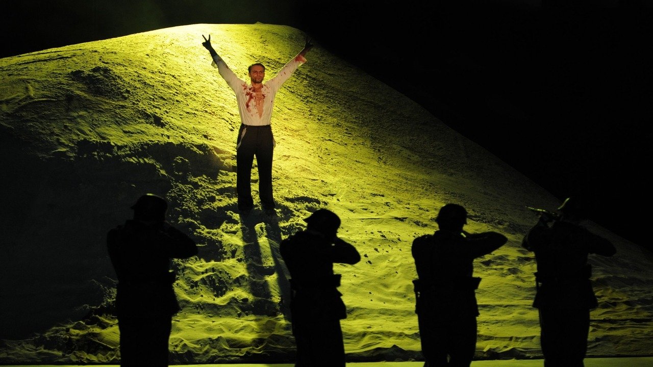 Backdrop for Soldier of Orange: The Musical