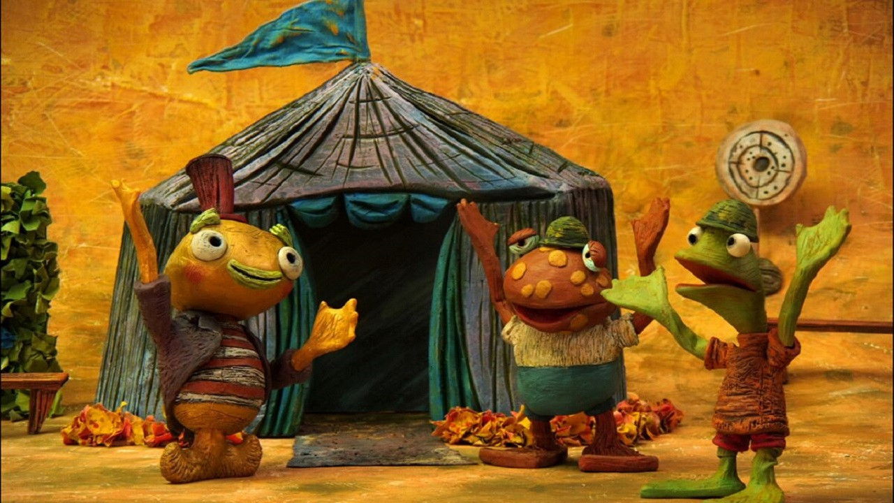 Backdrop for Karlík, zlatá rybka