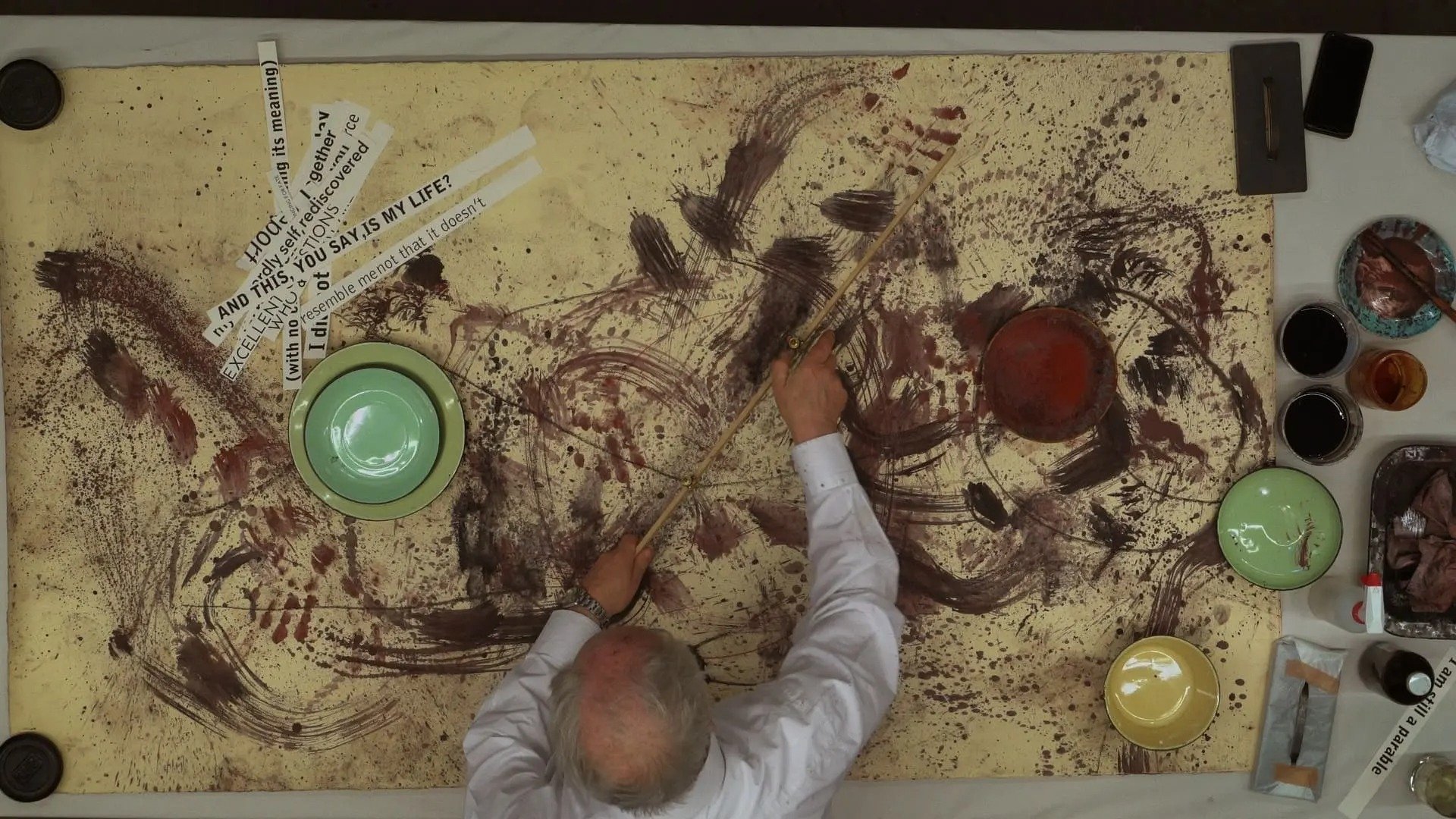 Backdrop for Self-Portrait as a Coffee Pot