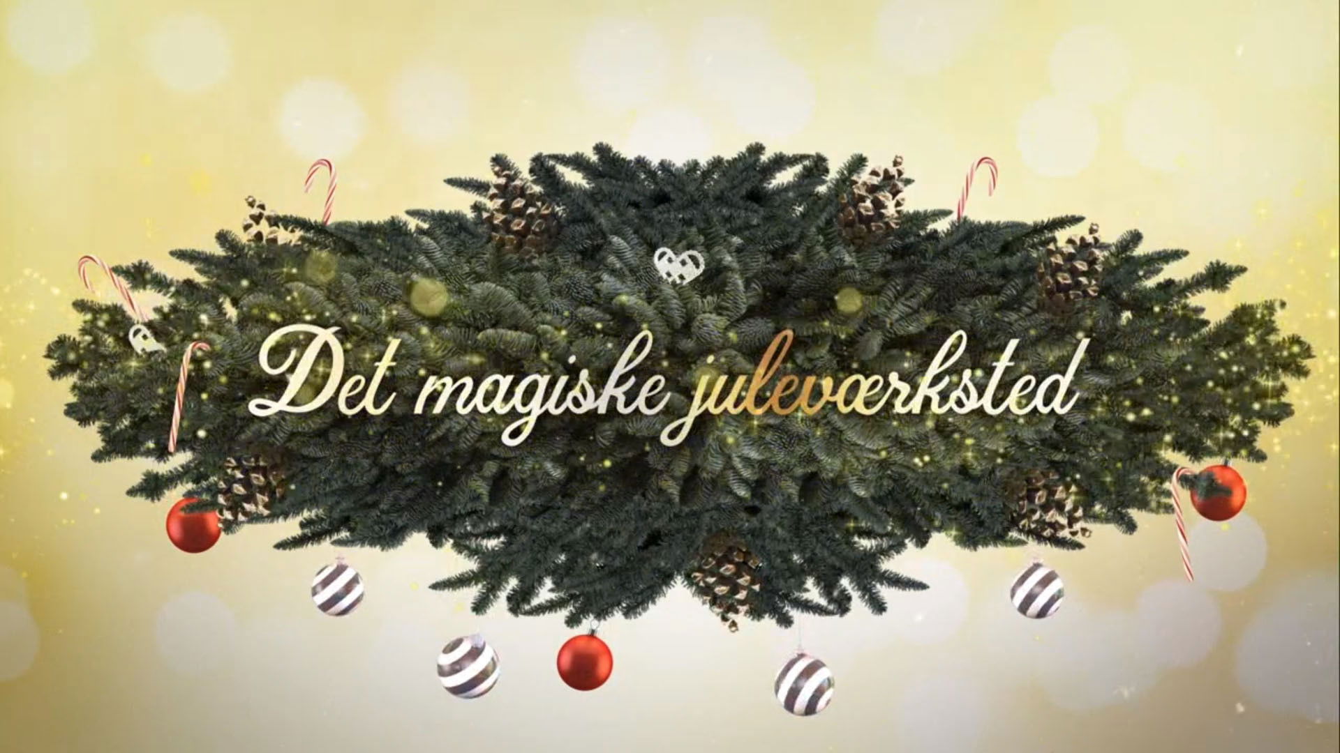 Backdrop for Det magiske juleværksted