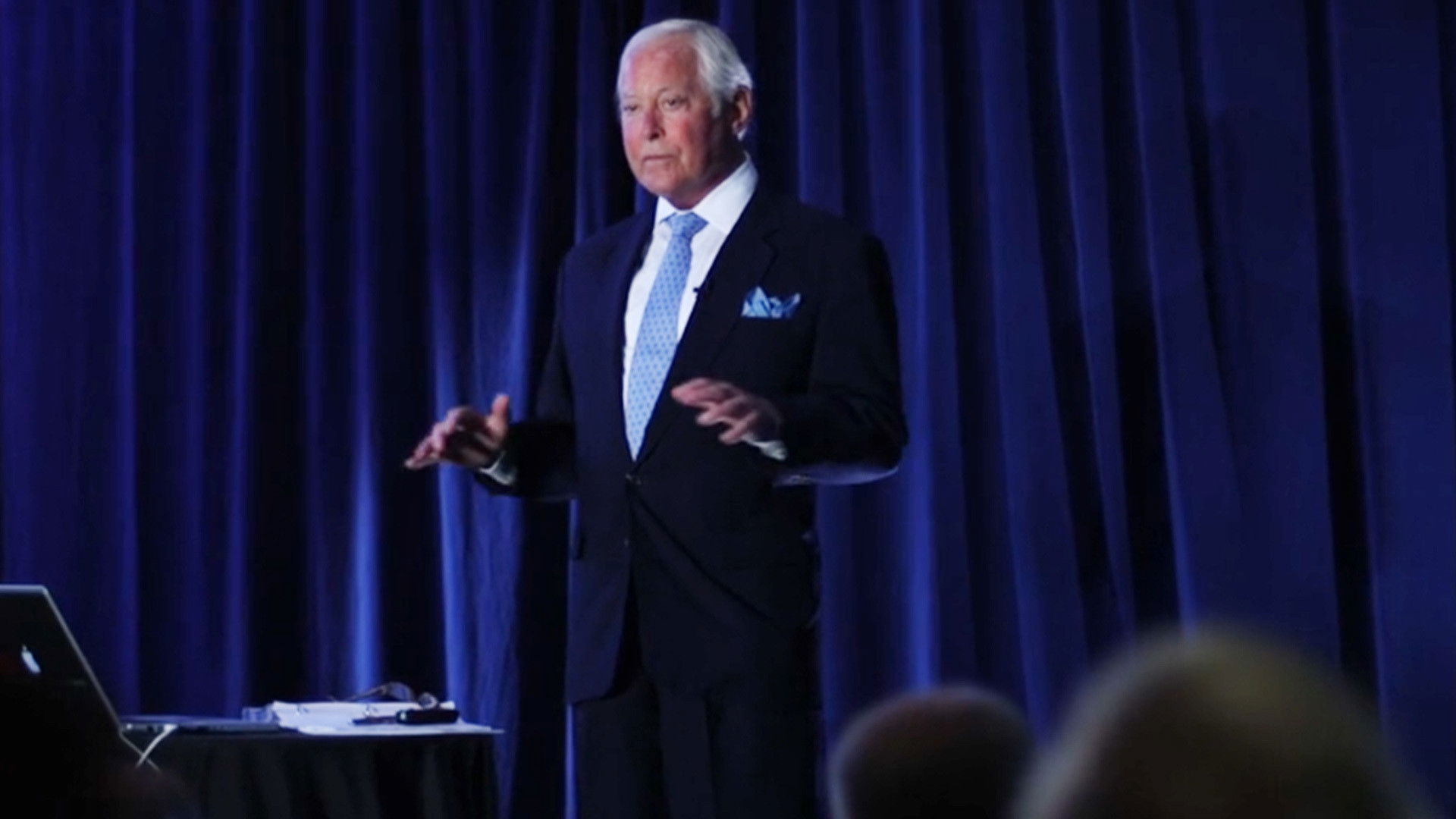 Backdrop for Maximum Achievement: The Brian Tracy Story