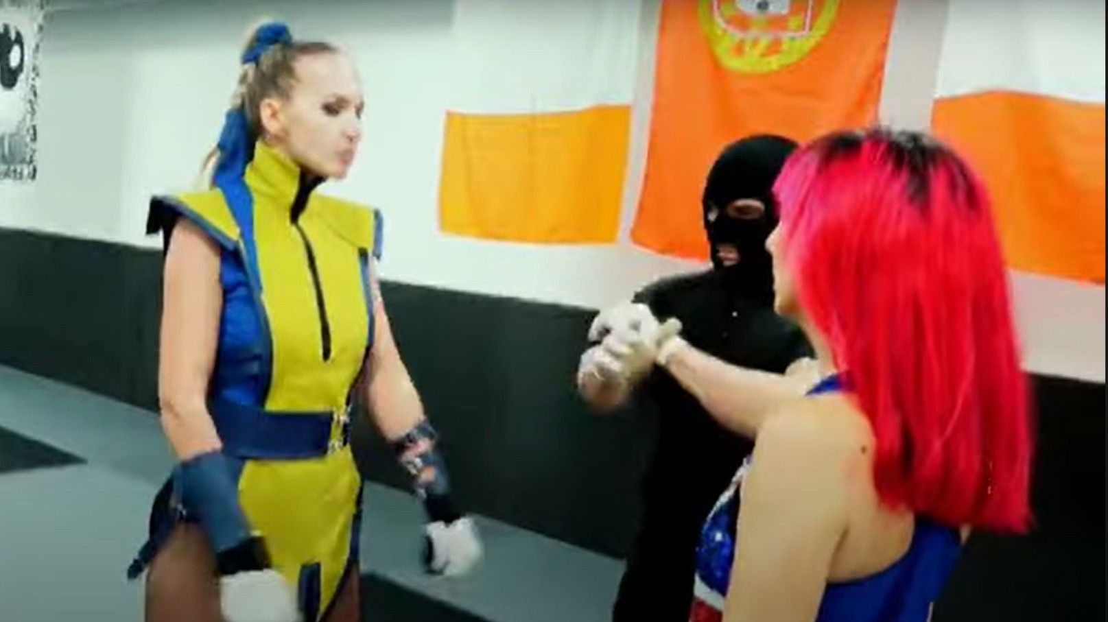 Backdrop for Sakura Tournament