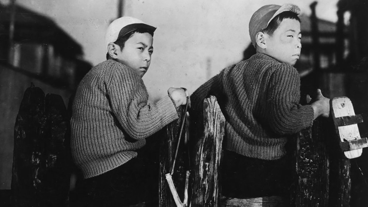 Backdrop for I Was Born, But...