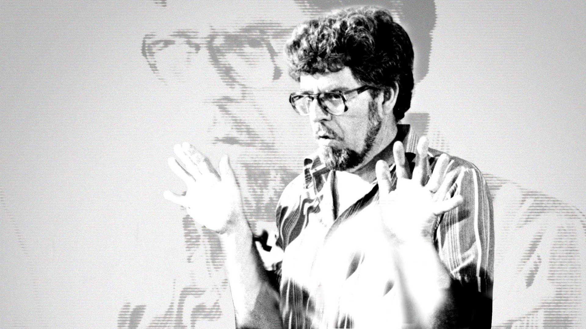 Backdrop for Rolf Harris: Hiding in Plain Sight