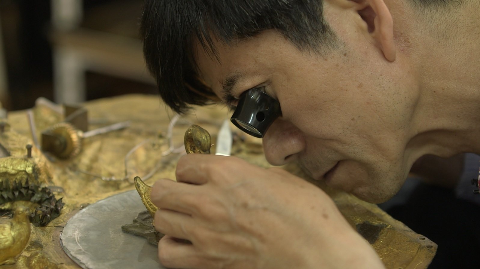Backdrop for Masters in the Forbidden City