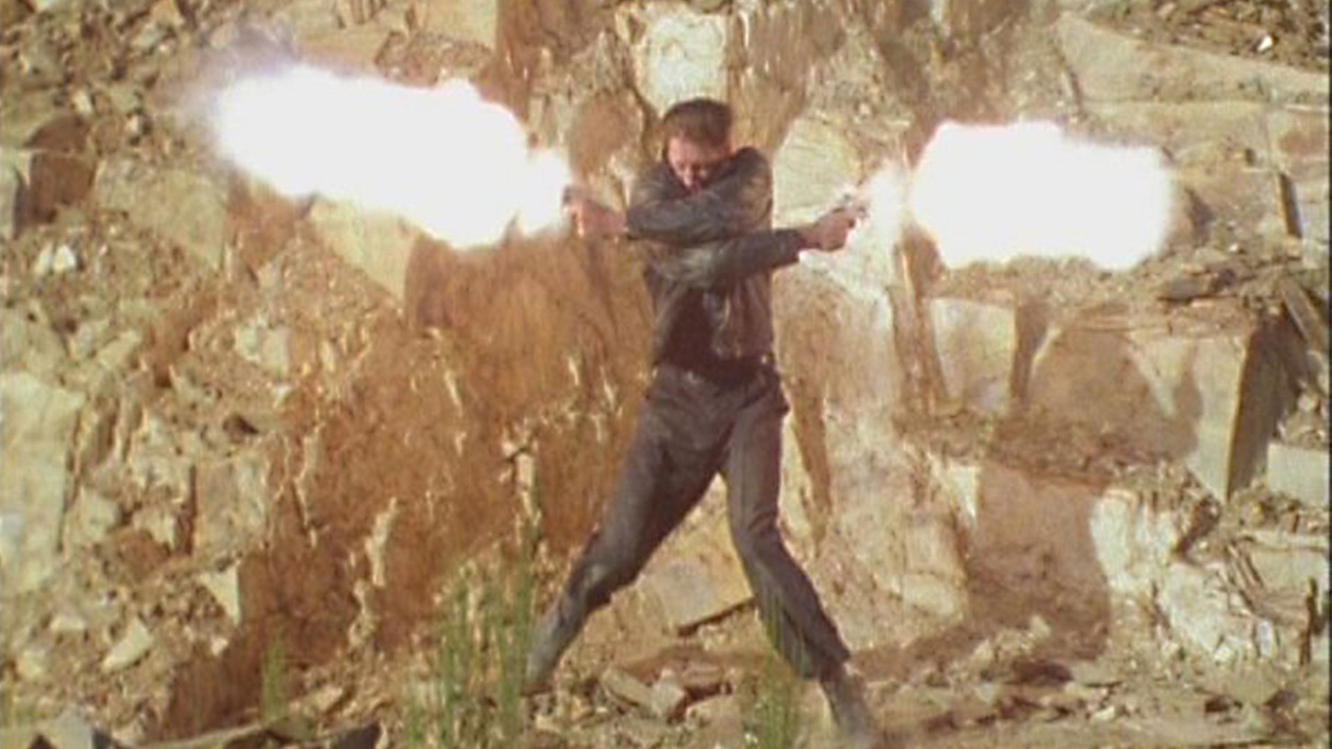 Backdrop for A Bullet in the Arse