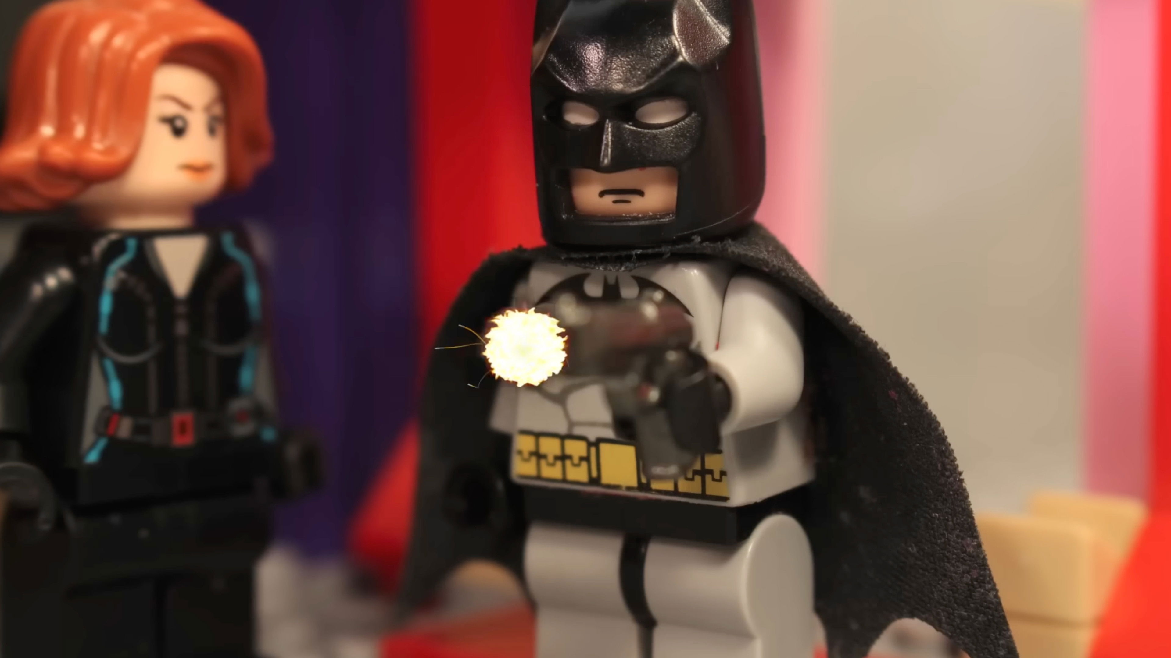 Backdrop for Lego Justice League vs The Avengers