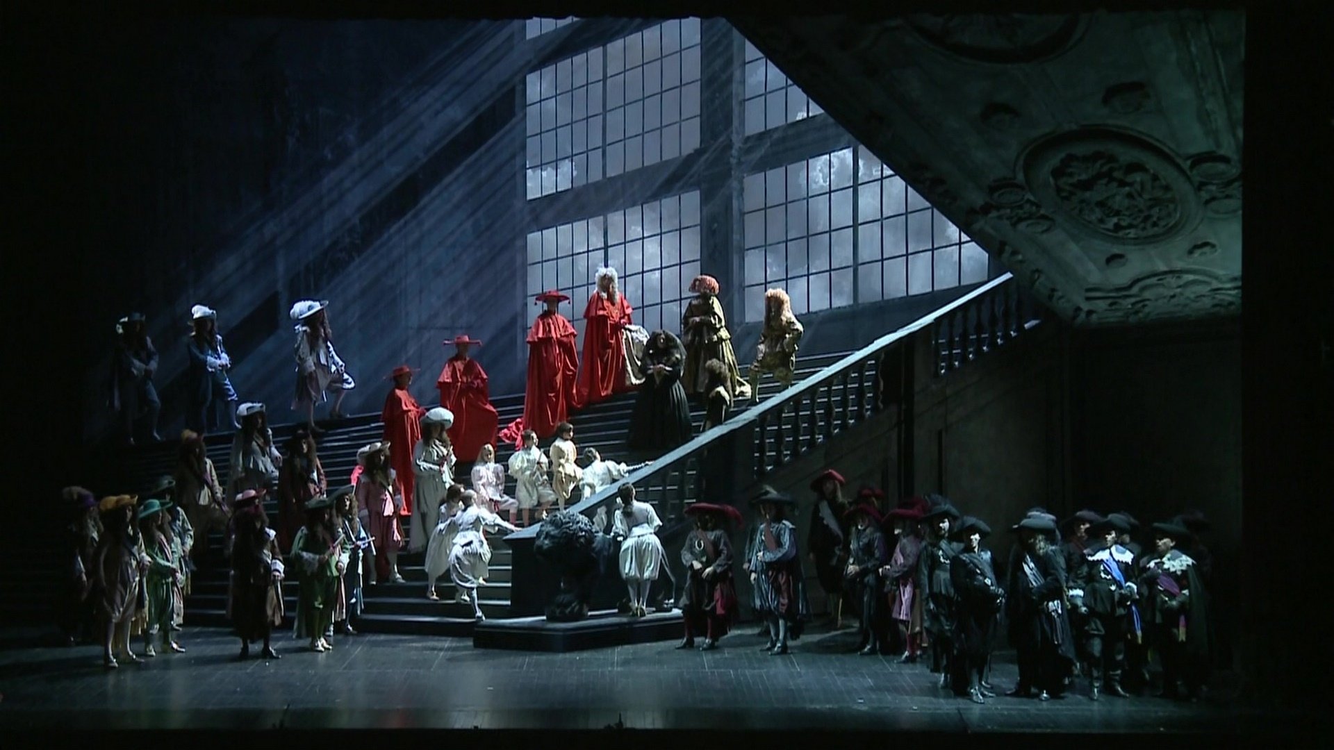 Backdrop for Un ballo in maschera
