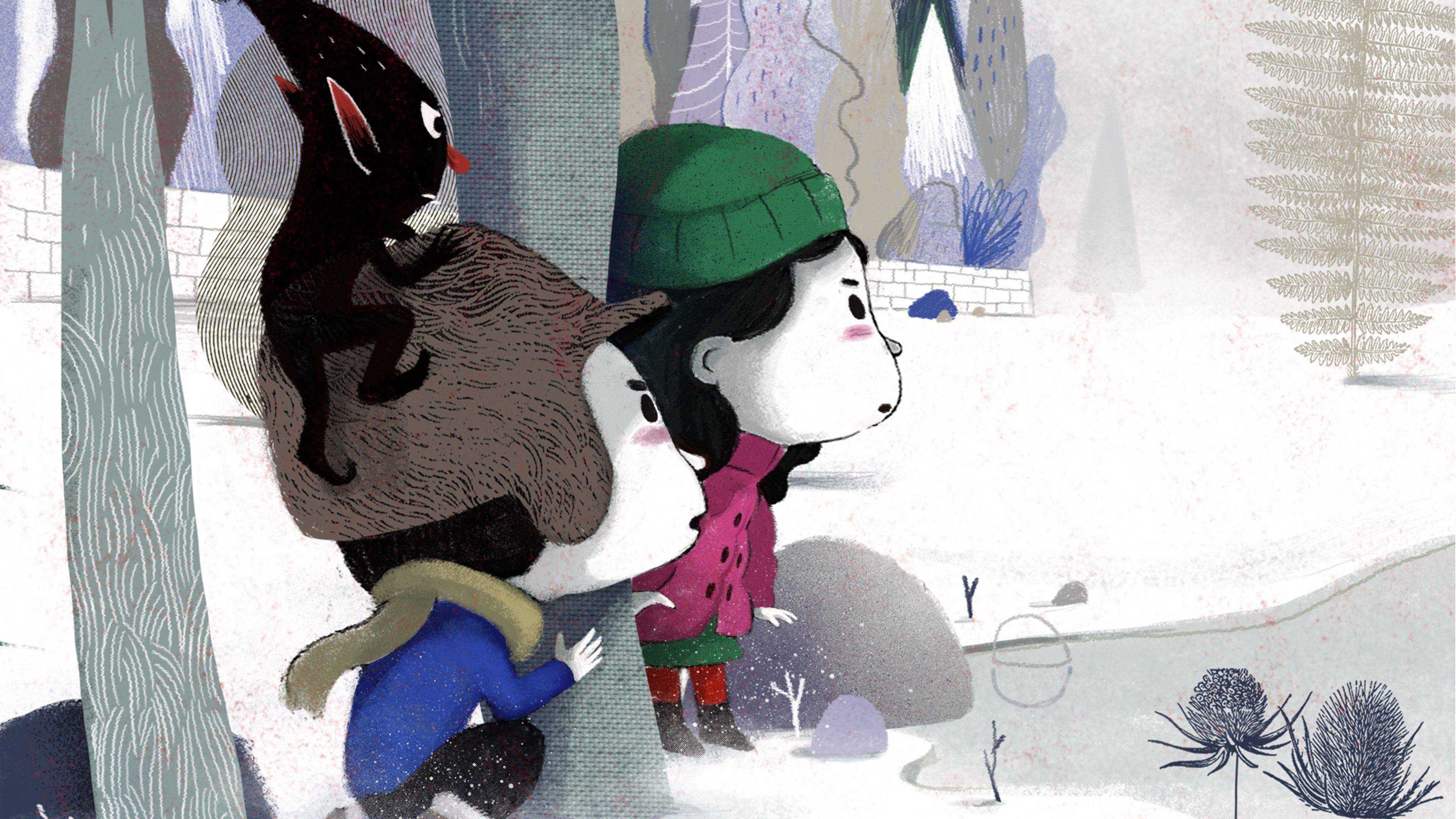 Backdrop for Looking For Santa