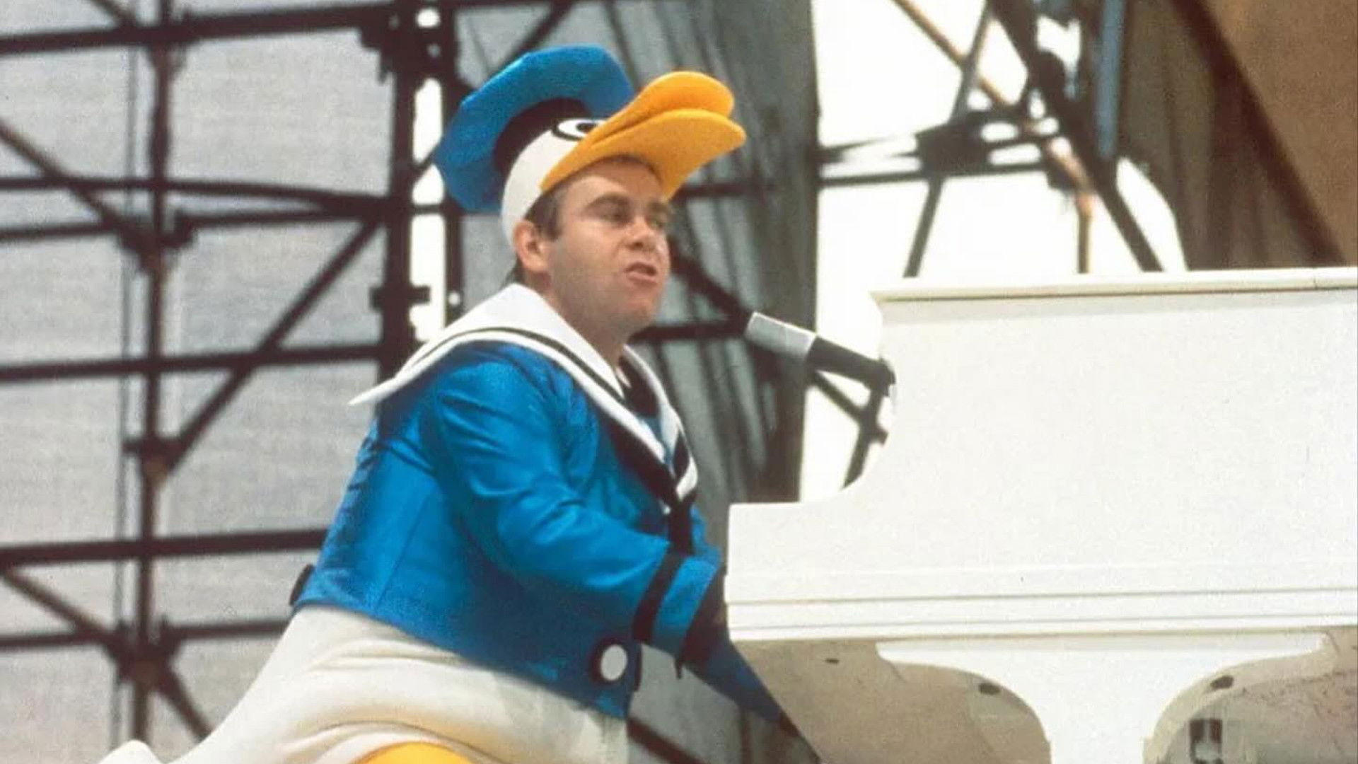 Backdrop for Elton John: Central Park, NYC 1980