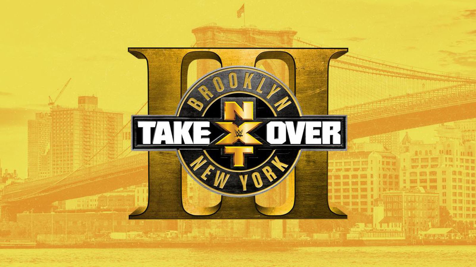 Backdrop for NXT TakeOver: Brooklyn III