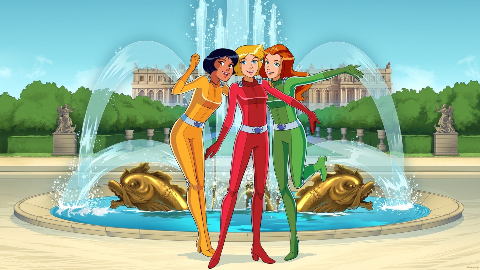 Backdrop for Totally Spies! The Movie