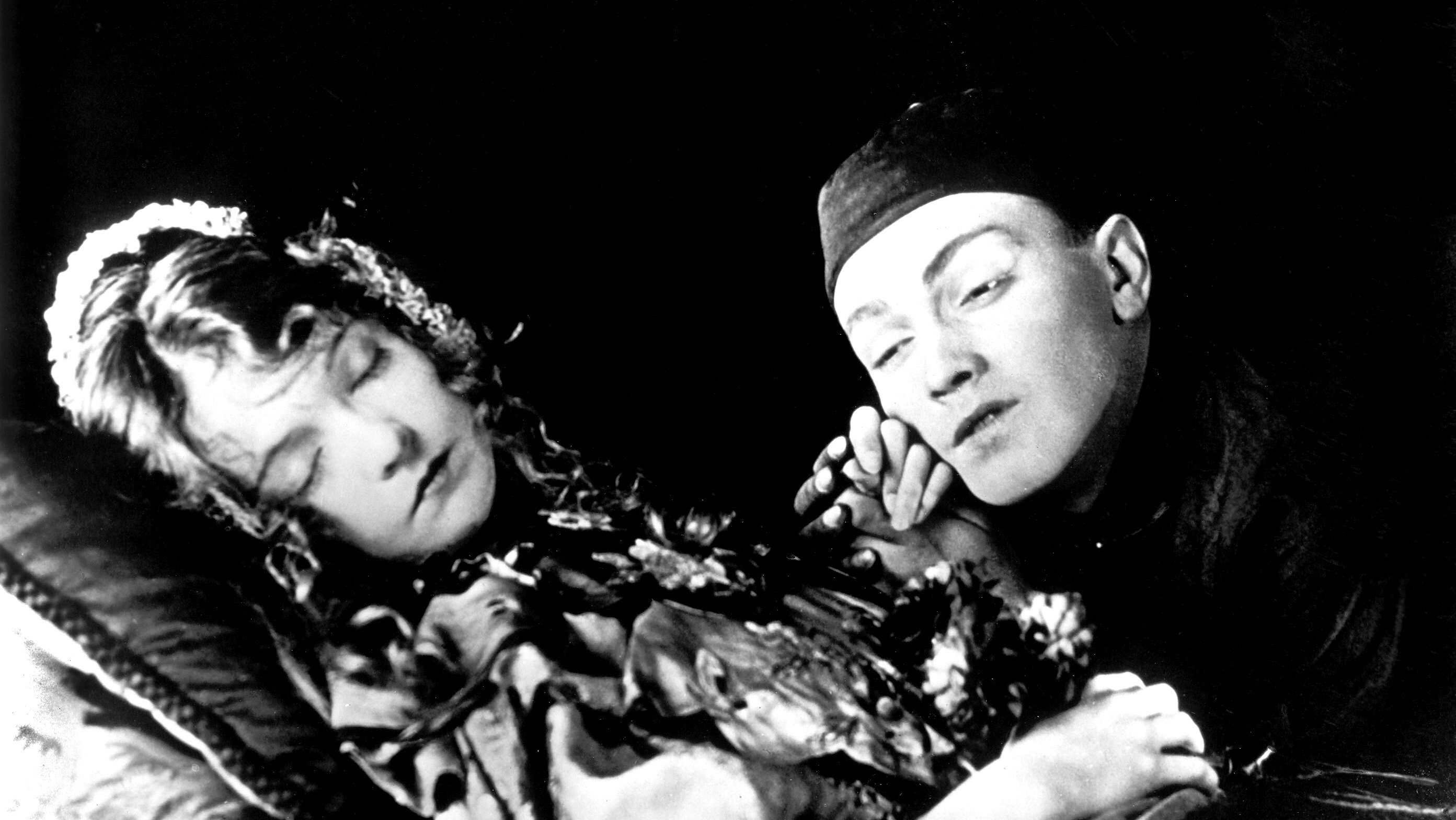 Backdrop for Broken Blossoms or The Yellow Man and the Girl