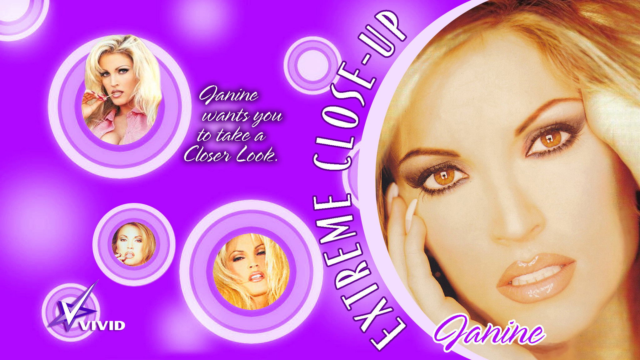 Backdrop for Extreme Close-Up: Janine