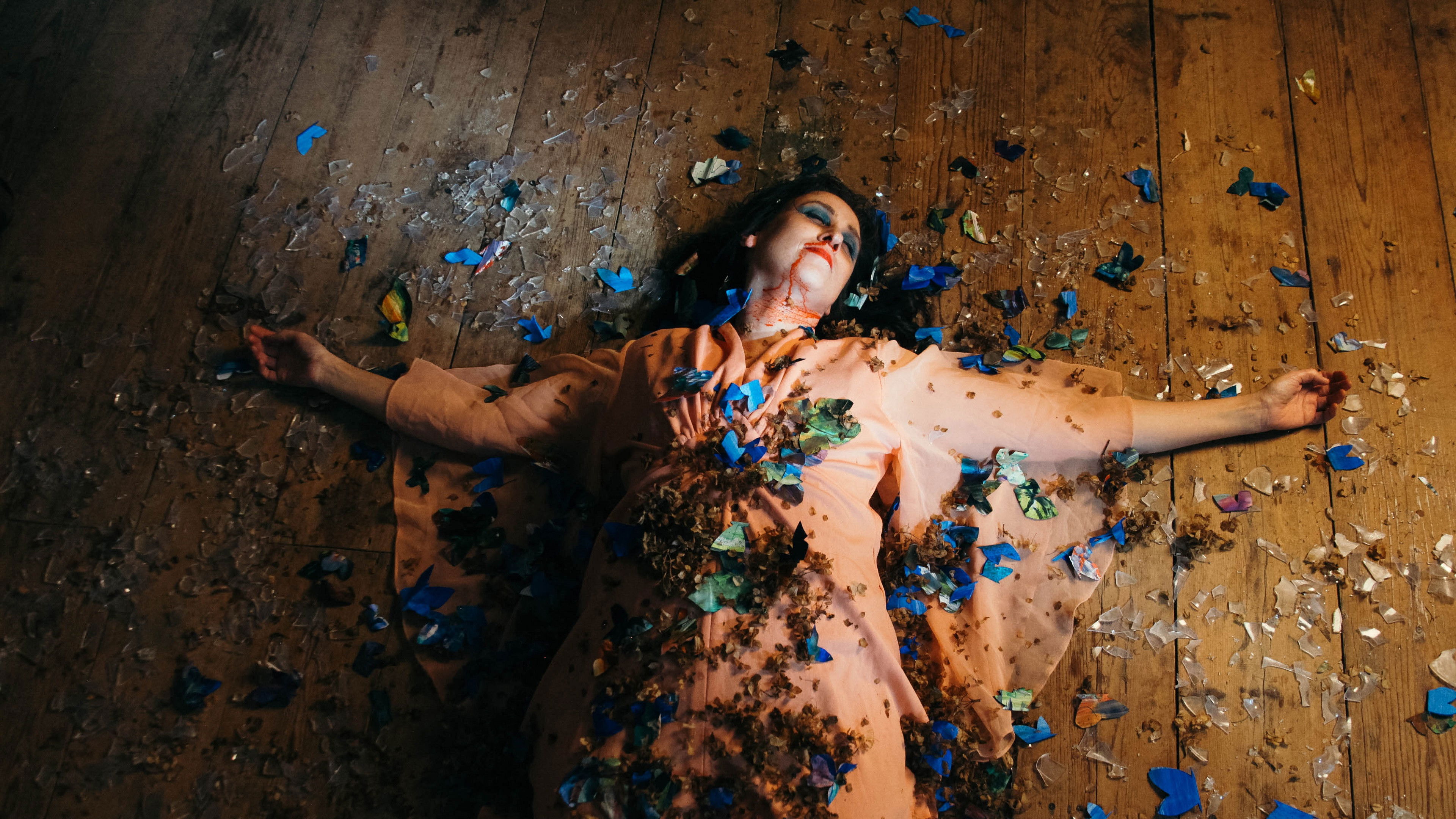 Backdrop for Blue Cocoon