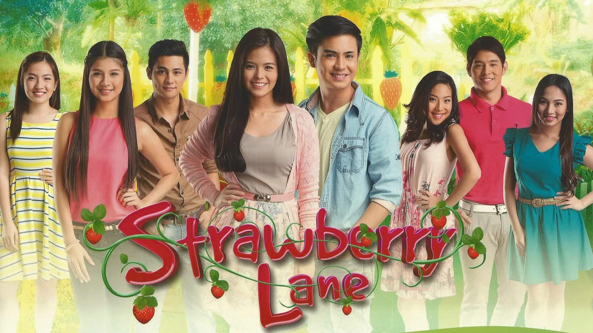 Backdrop for Strawberry Lane