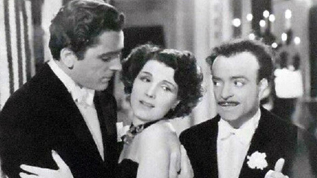 Backdrop for Romance musical