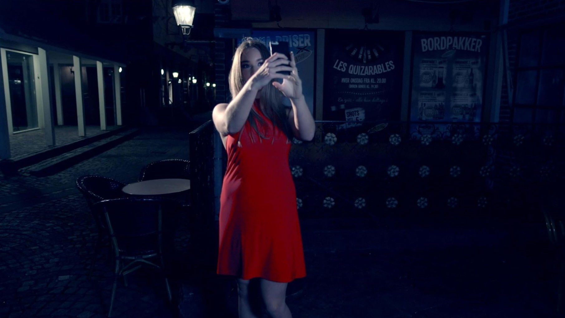 Backdrop for Smil, du er på