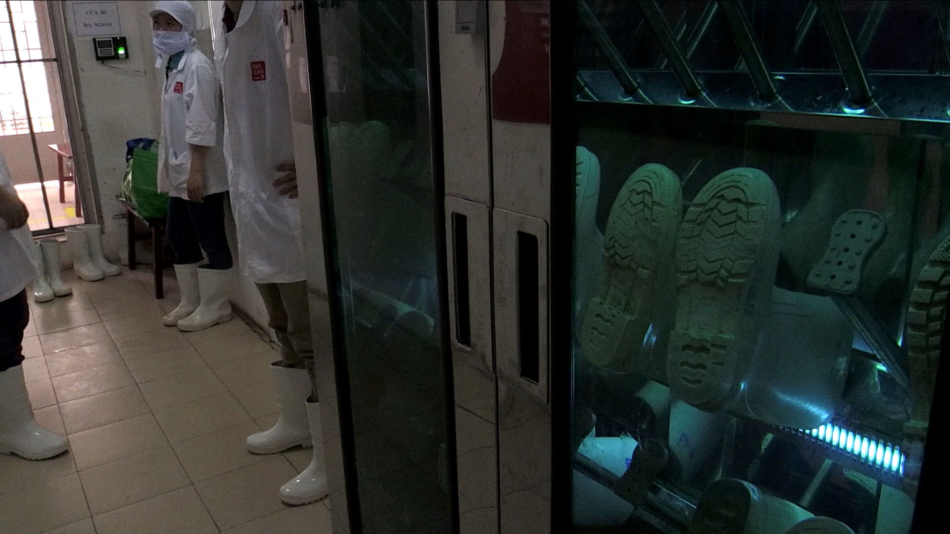 Backdrop for Ho Chi Minh Kim Chi