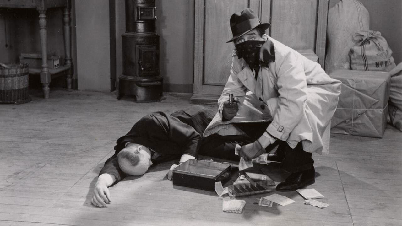 Backdrop for Two Living and One Dead