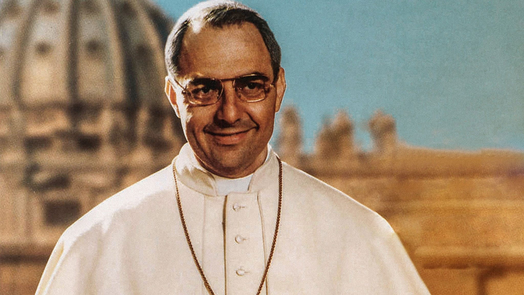 Backdrop for Pope John Paul I: The Smile of God