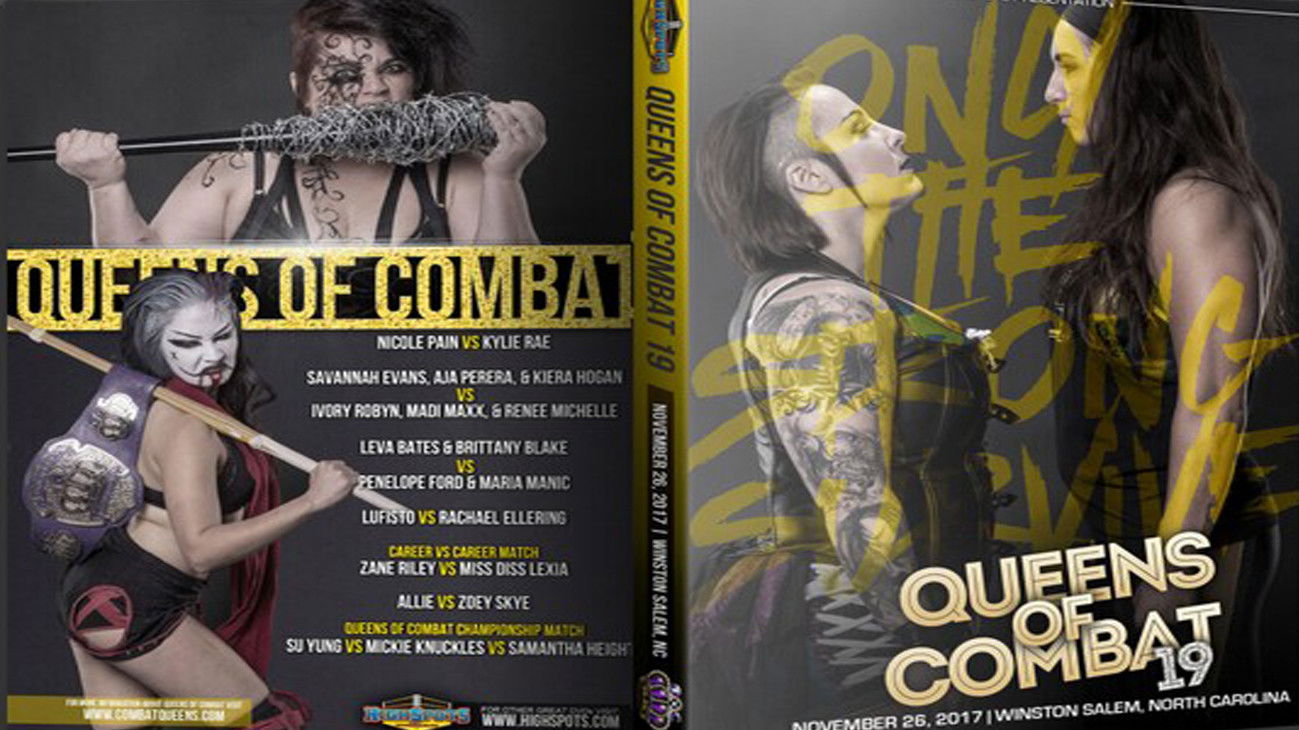 Backdrop for Queens Of Combat QOC 19