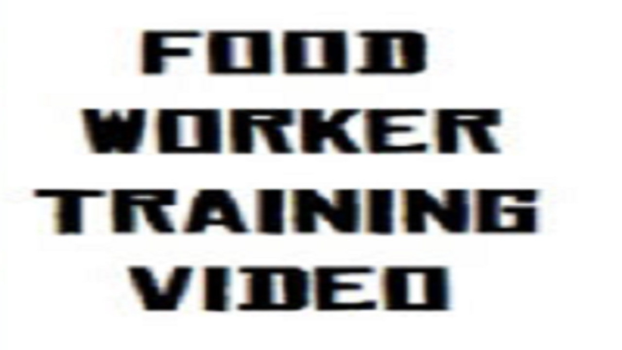 Backdrop for Food Worker Training Video