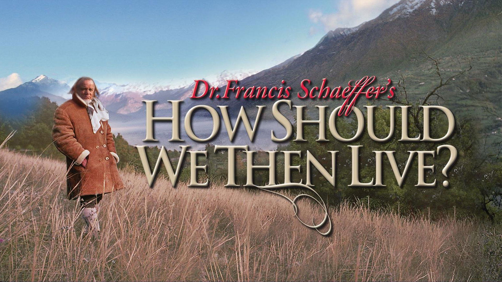 Backdrop for How Should We Then Live?