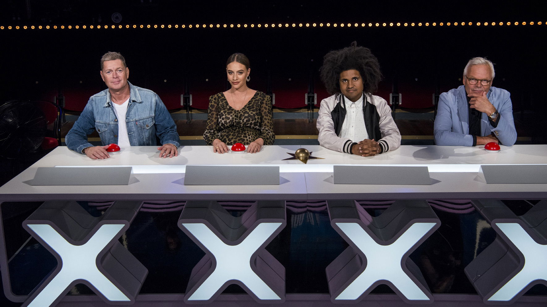 Backdrop for Danmark har talent