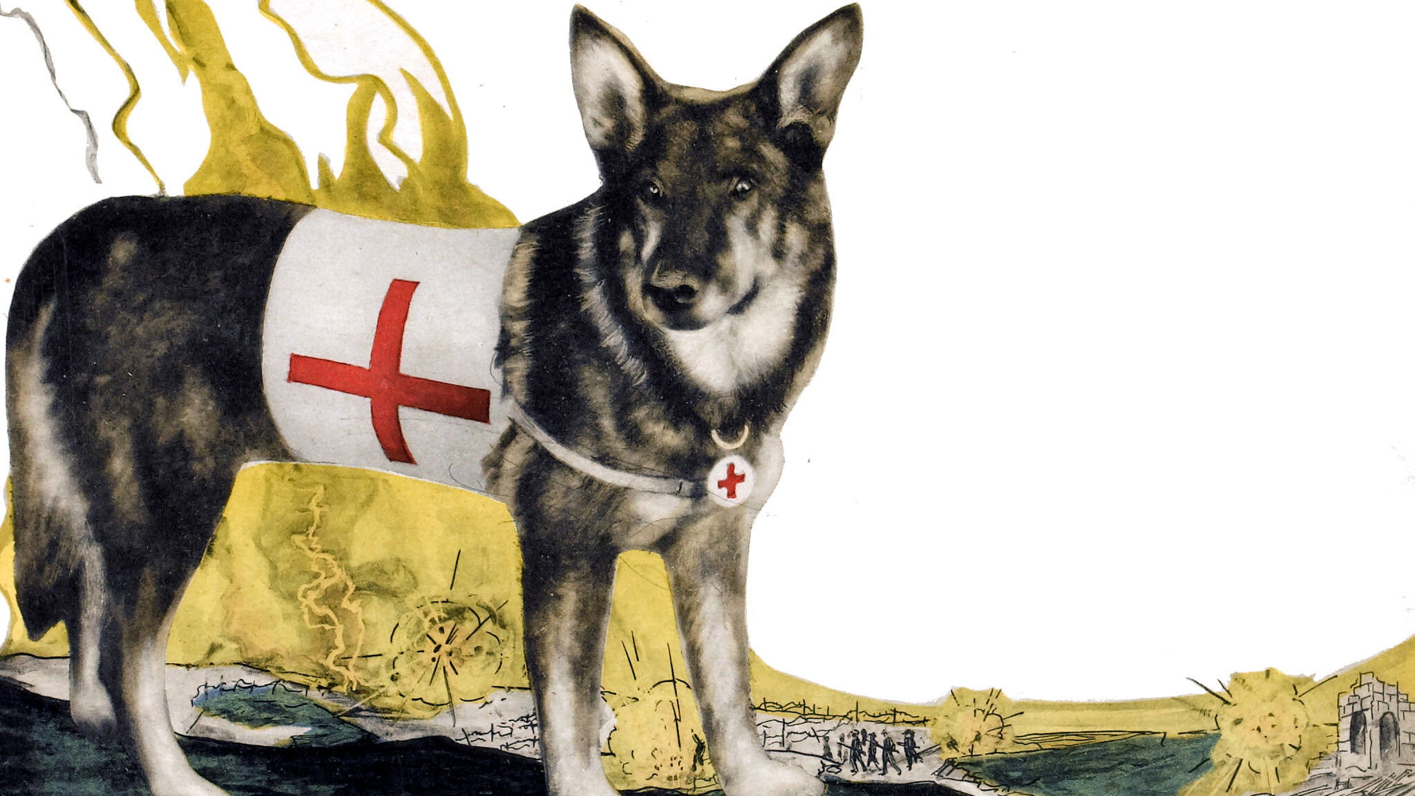 Backdrop for A Dog of the Regiment