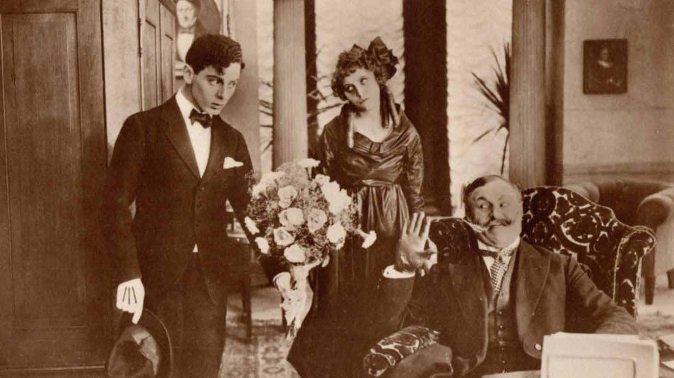 Backdrop for Der Blusenkönig