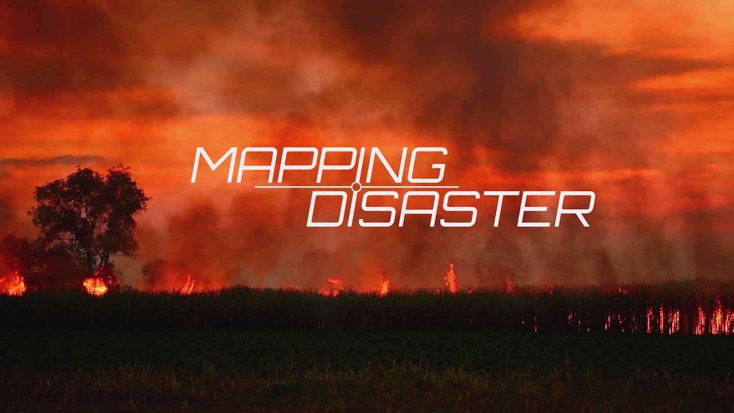 Backdrop for Mapping Disaster