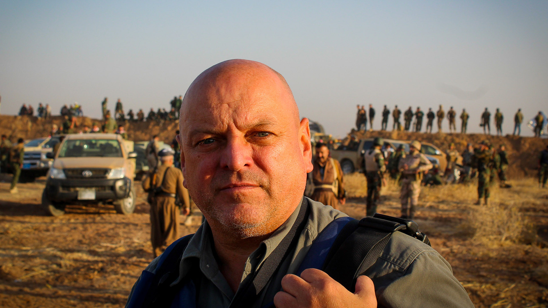 Backdrop for Pictures From Iraq