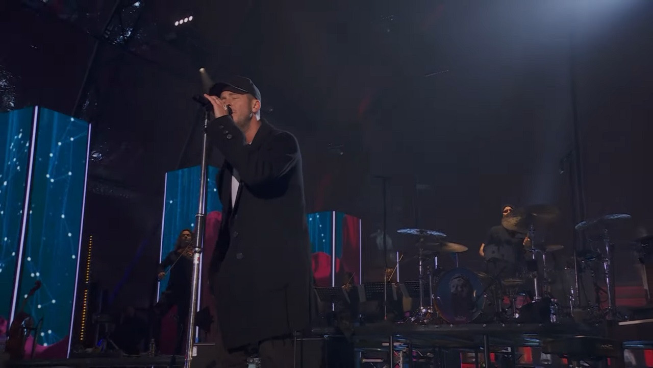 Backdrop for MTV World Stage