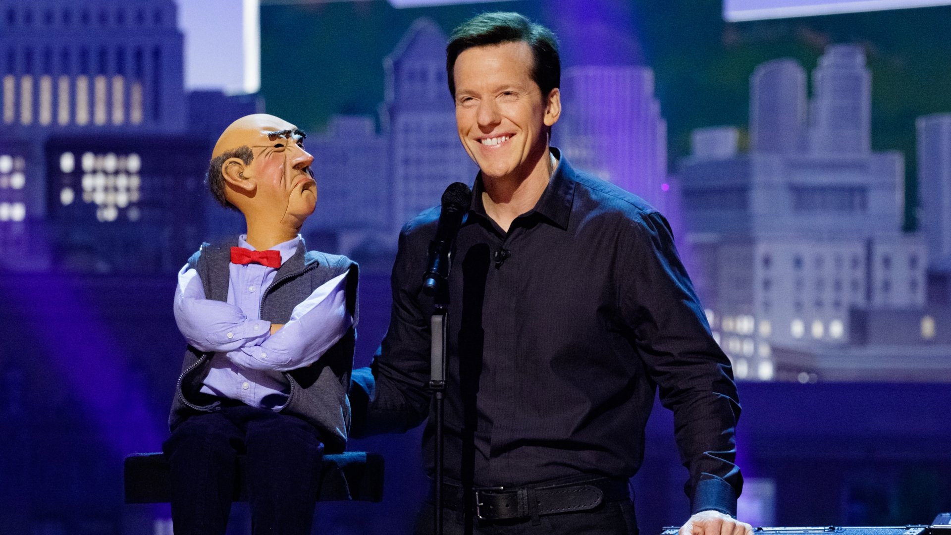Backdrop for Jeff Dunham: Relative Disaster