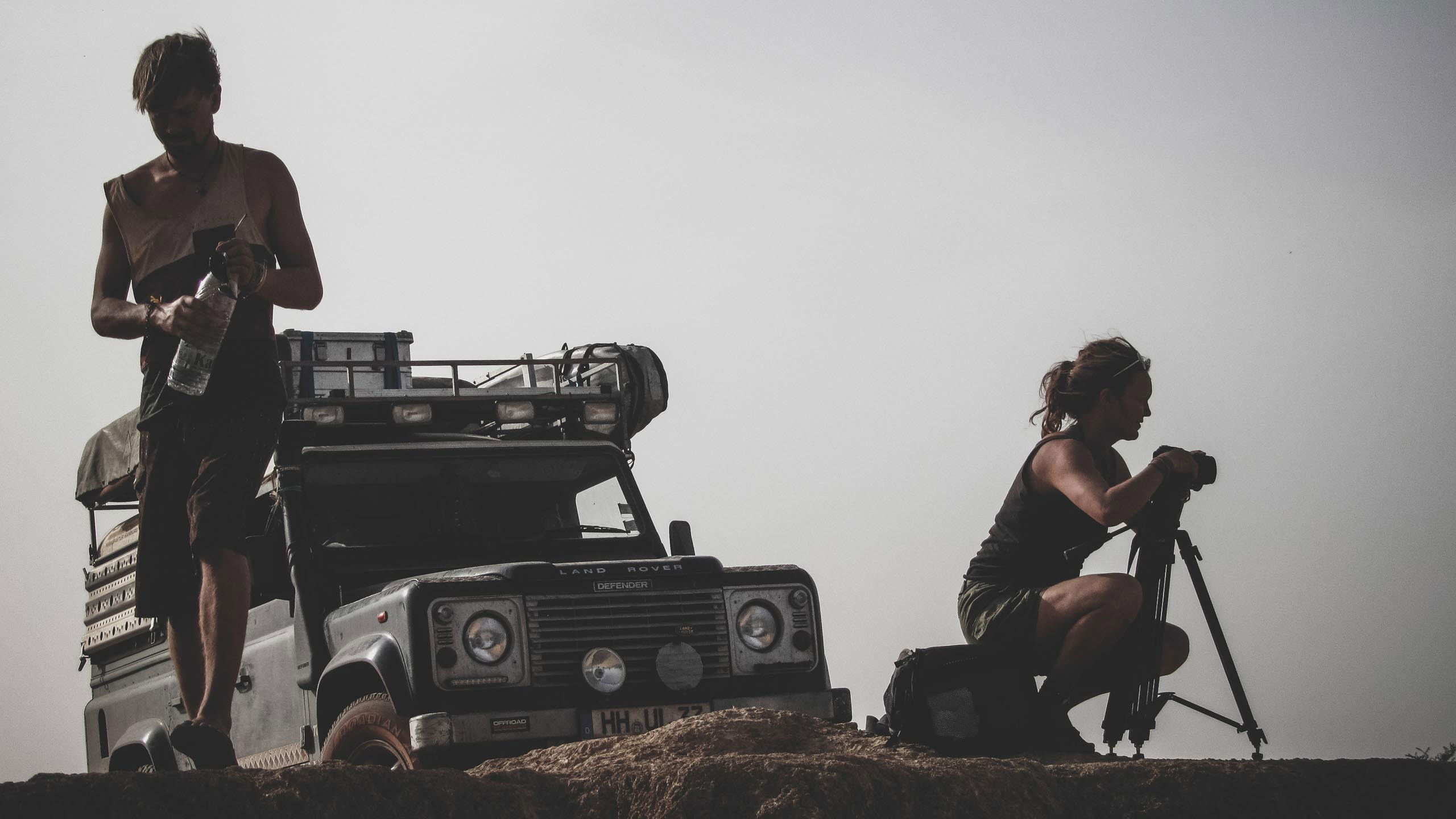 Backdrop for Break Free - Two People. Two Years. One Dream