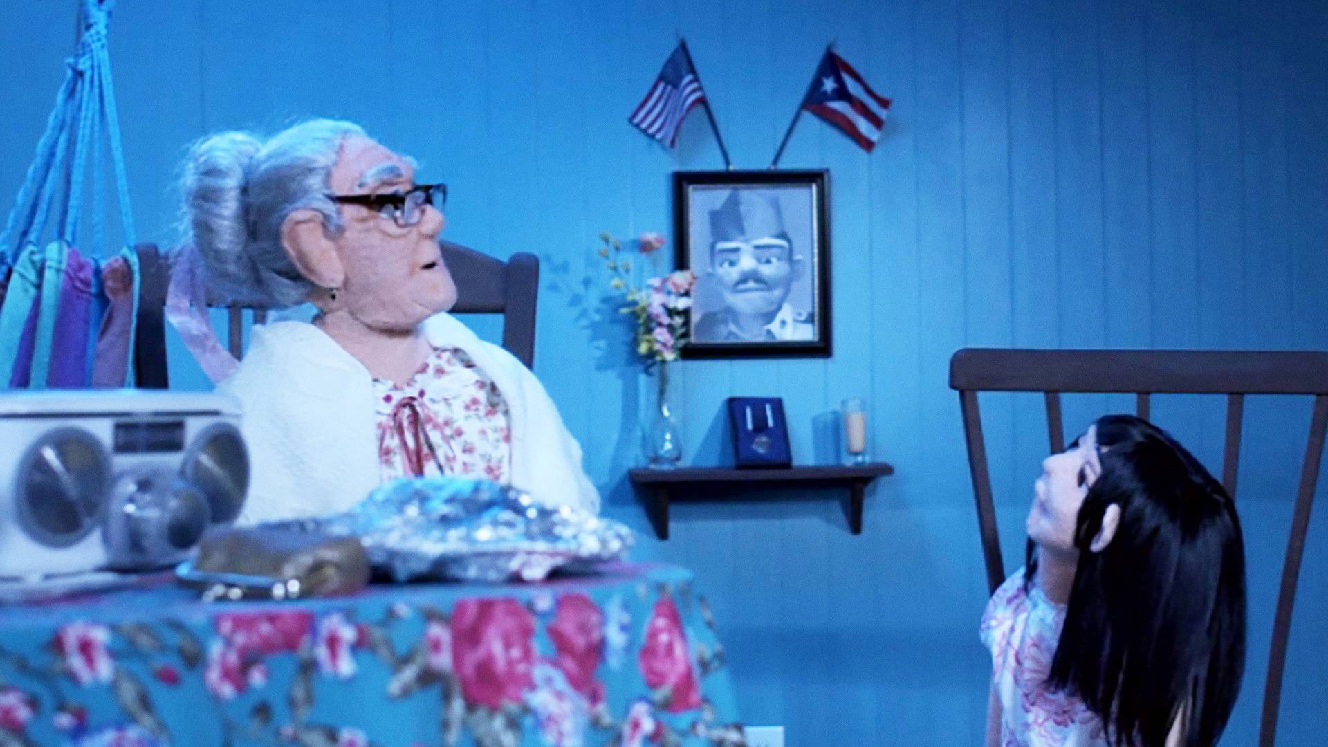 Backdrop for I am Taíno