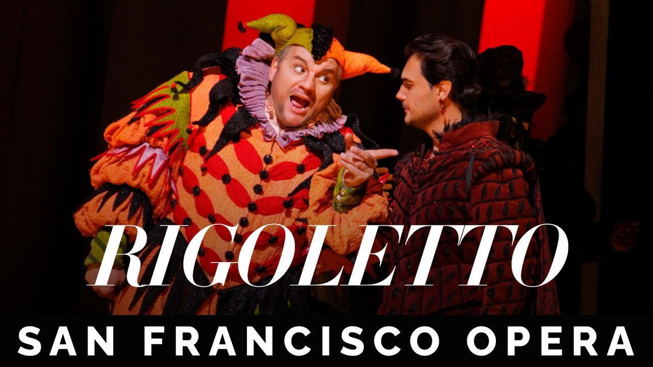 Backdrop for San Francisco Opera: Verdi's Rigoletto