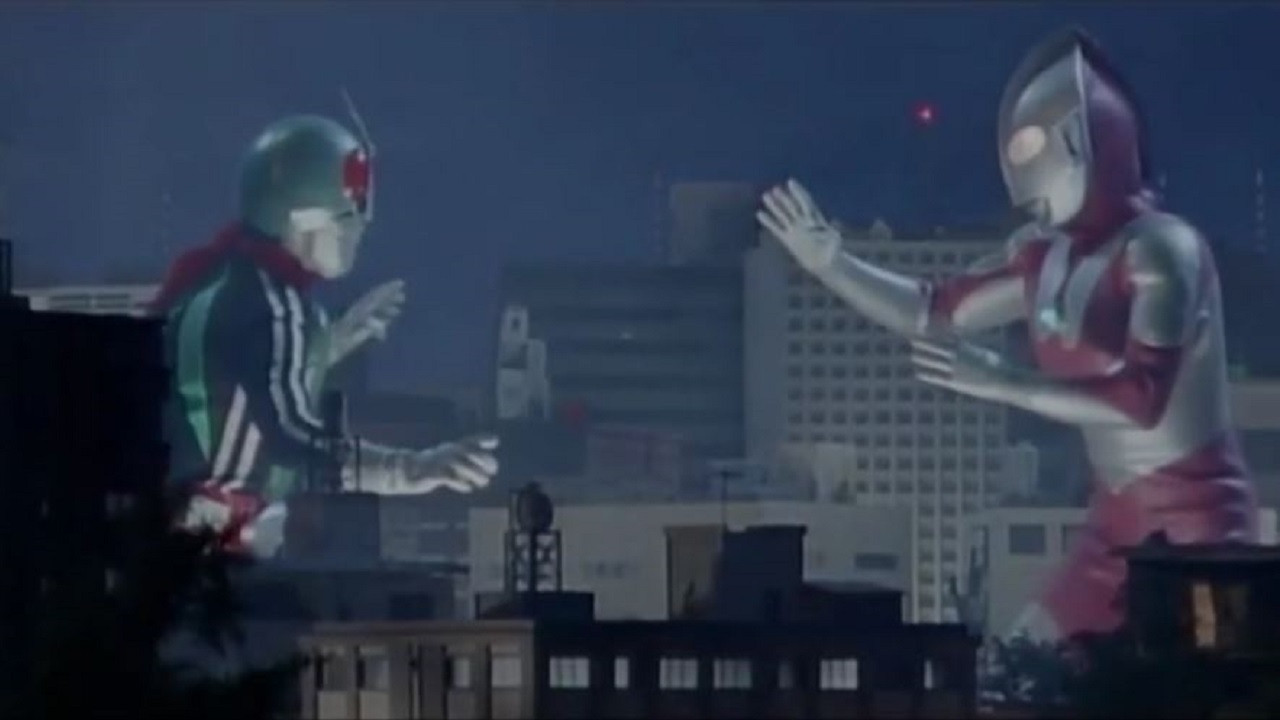 Backdrop for Ultraman vs. Kamen Rider