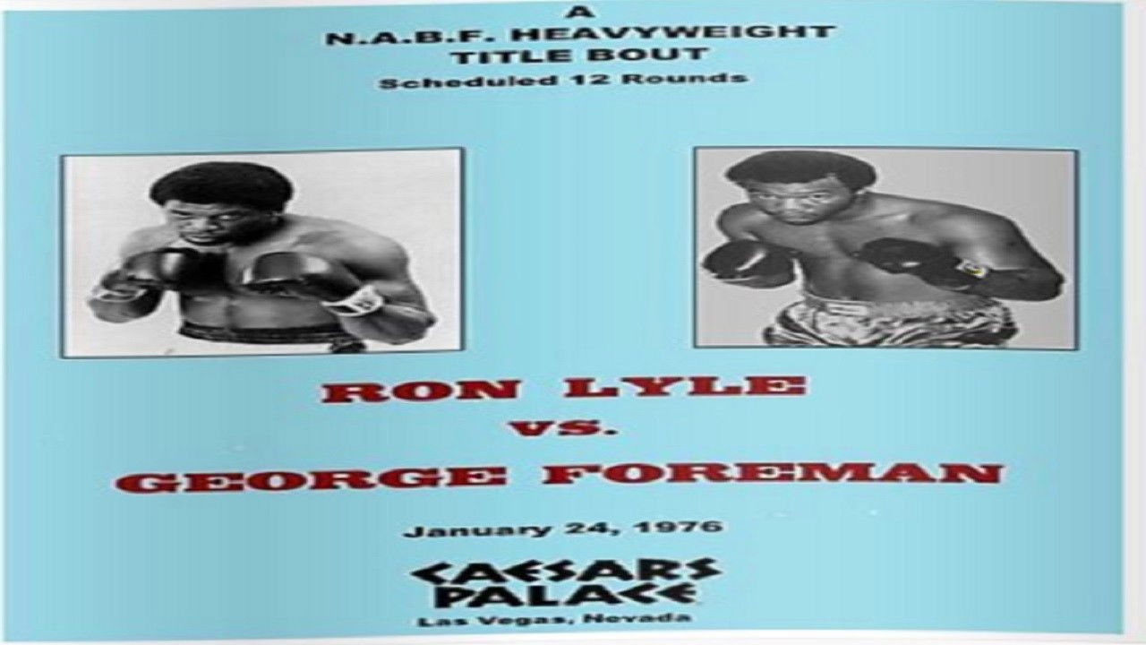 Backdrop for George Foreman vs. Ron Lyle