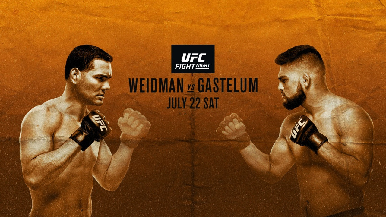 Backdrop for UFC on Fox 25: Weidman vs Gastelum