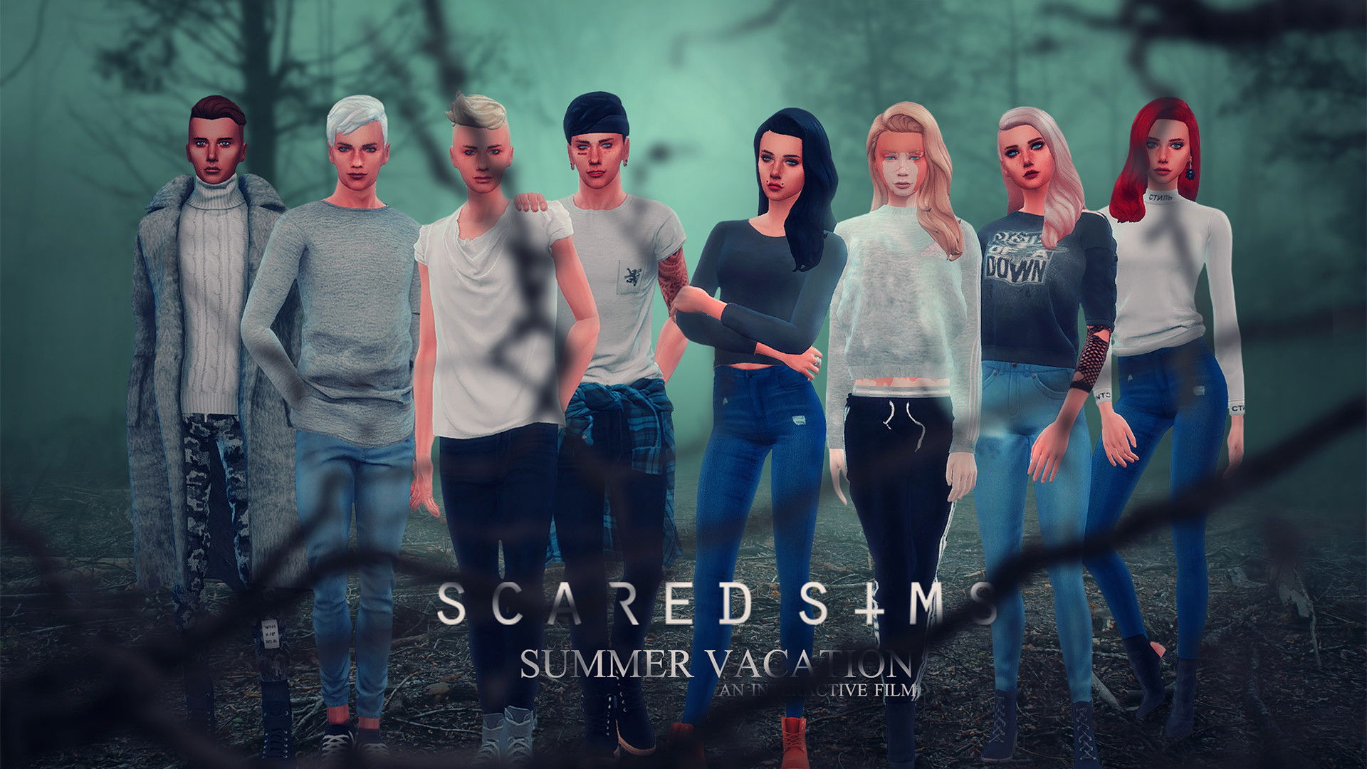 Backdrop for Scared Sims: Summer Vacation