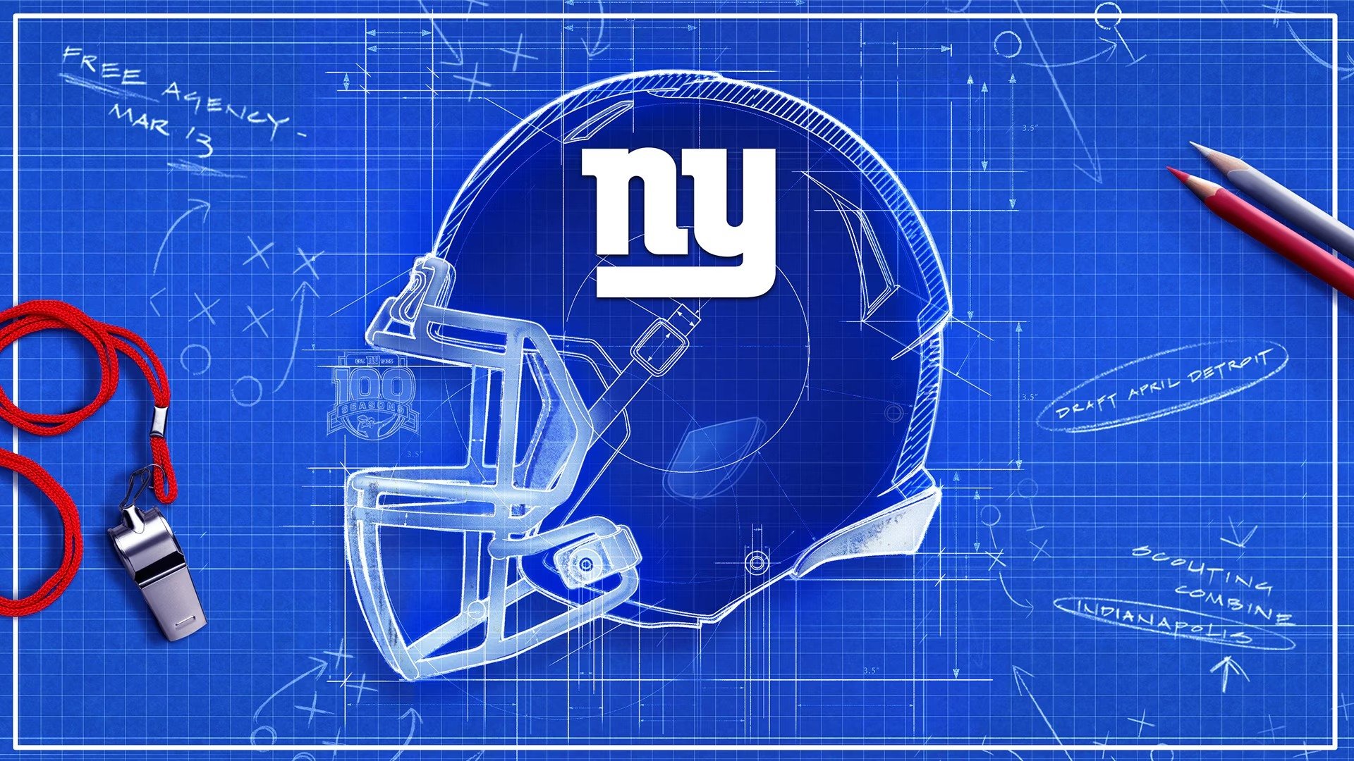 Backdrop for Hard Knocks: Offseason with the New York Giants