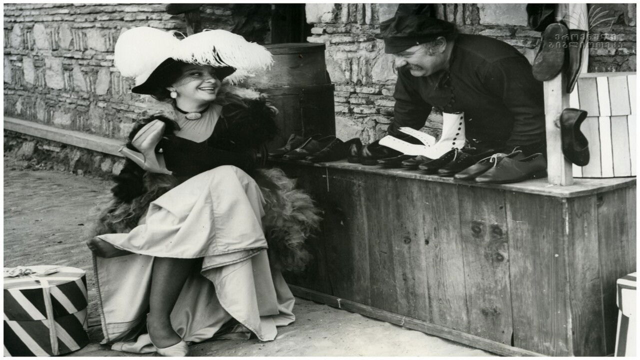 Backdrop for Tbilisi, Paris, Tbilisi