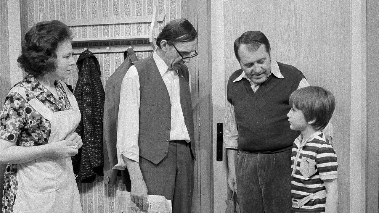 Backdrop for Jako malé děti