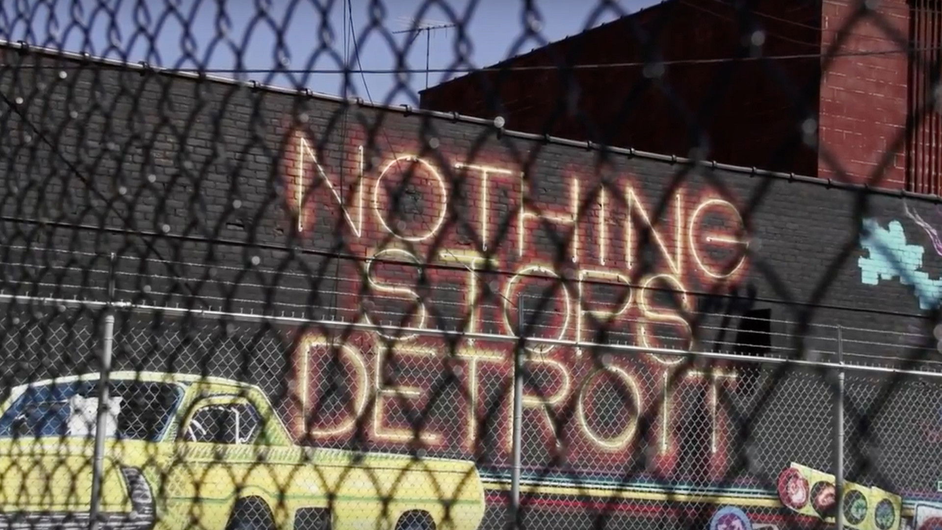 Backdrop for Never Stop: A Music That Resists