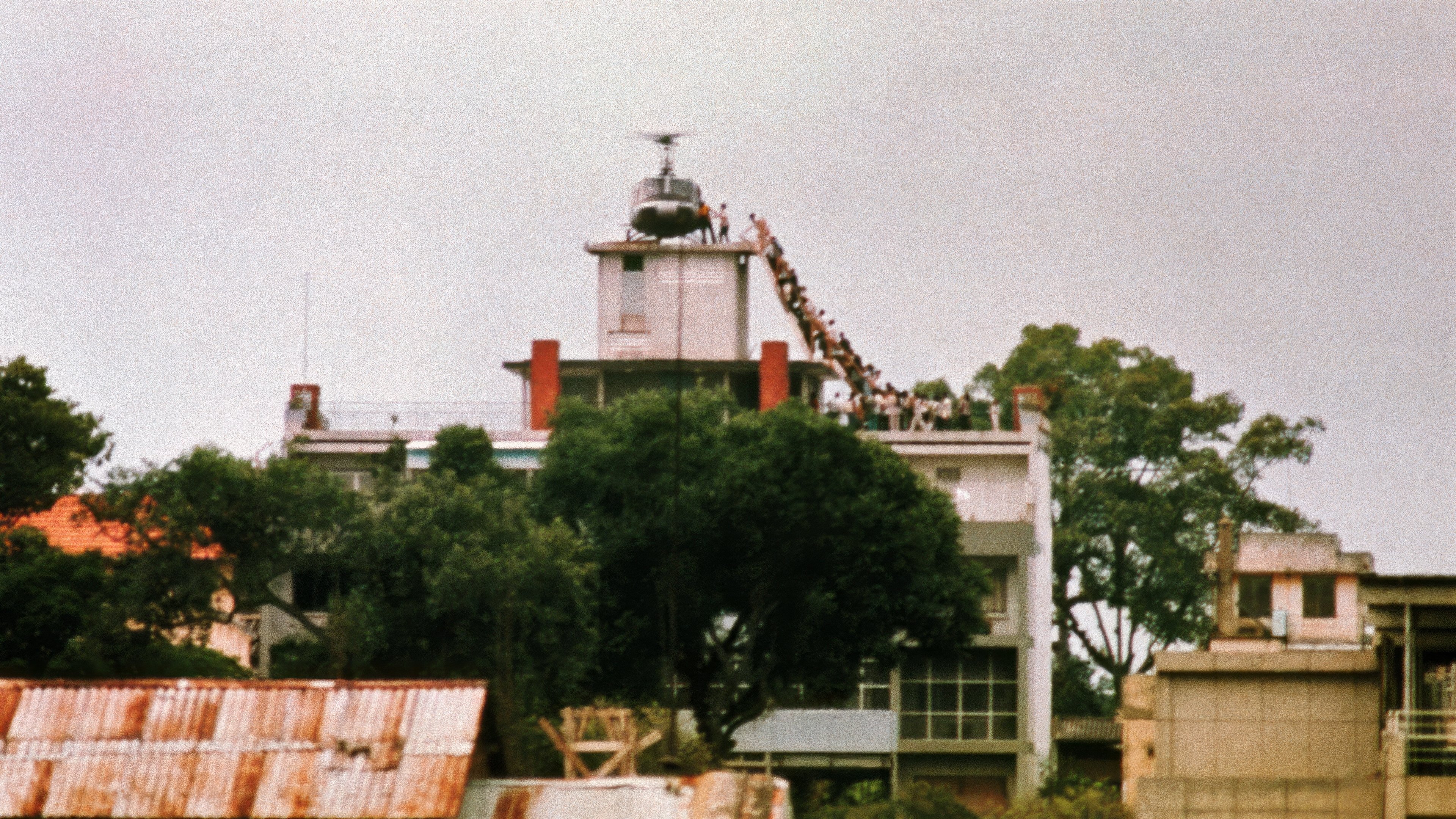 Backdrop for Last Days in Vietnam